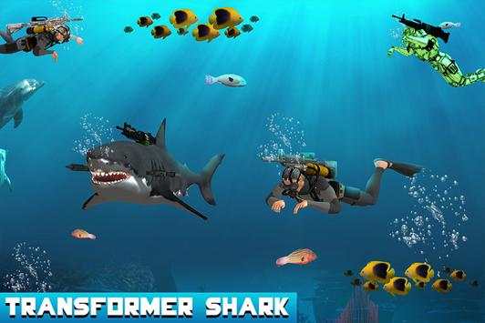 Transform Robot Shark screenshot 3