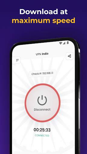 VPN India - get Indian IP screenshot 4