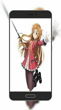 Yuuki Asuna Wallpaper HD 1 تصوير الشاشة