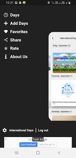 Today - international day (calander) screenshot 5