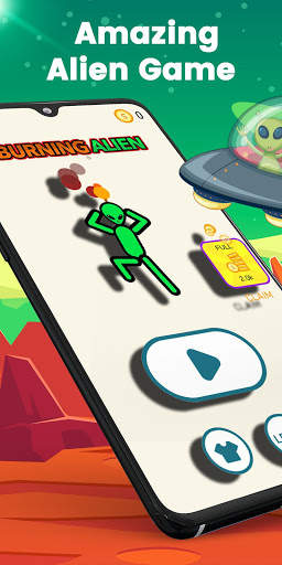 Burning Alien - Physics Games and Puzzle screenshot 1