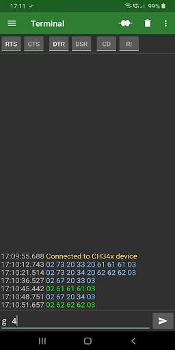 Serial USB Terminal screenshot 2