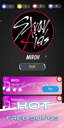 Stray Kids Piano Tiles - KPOP  screenshot 2