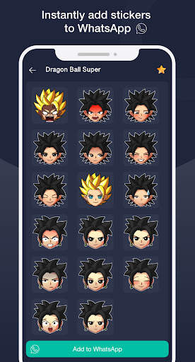 Anime Stickers for Whatsapp screenshot 5