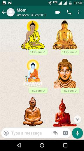 Budh Purnima WhatsApp Stickers screenshot 3