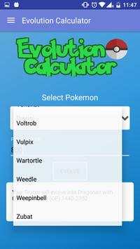Evolution Calc for Pokemon Go screenshot 4