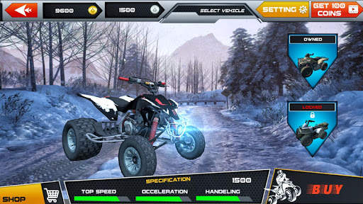 ATV Quad Bike Taxi Offroad Cab Driving screenshot 5