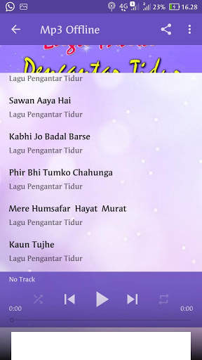 Lagu India Syahdu | Pengantar Tidur Mp3 Offline screenshot 3