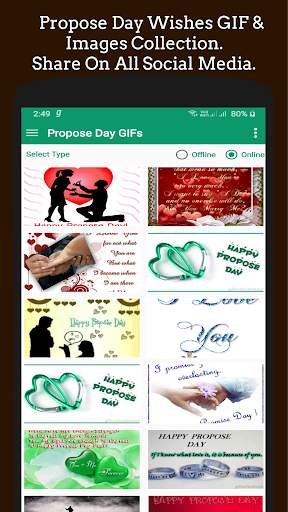 Propose Day GIF & Greeting. 💍 screenshot 4