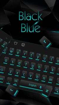 Black Blue Light Keyboard screenshot 2