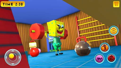 Scary Sponge Neighbor 3D - Secret Escape Games screenshot 2