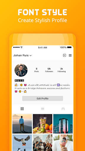 Fonts – Font App for Instagram, Facebook screenshot 4
