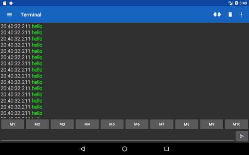 Serial Bluetooth Terminal screenshot 9