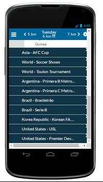 Live Football on TV and Online Guide screenshot 2