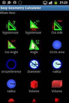 Easy Geometry Calculator screenshot 2