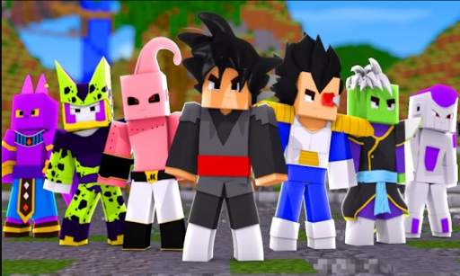 Dragon Block Saiyan for Minecraft PE screenshot 1