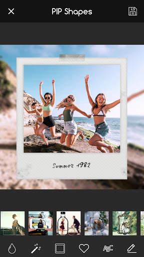 PIP Art Camera: Photo Editor & Collage Frames screenshot 1