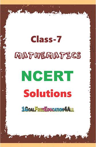7th class math ncert solution скриншот 1