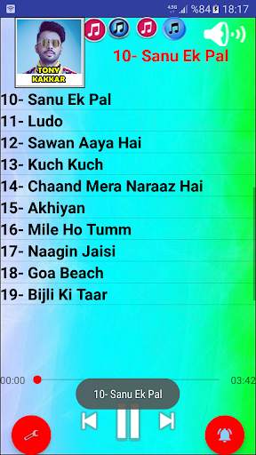 Tony Kakkar High Quality Songs = Listen Offline screenshot 3