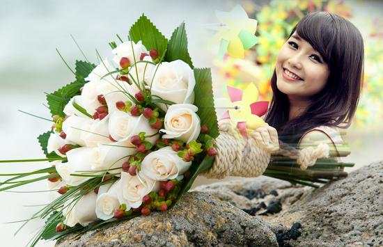 White Rose Photo Frame screenshot 4