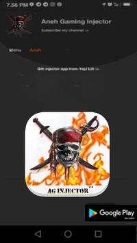 Hints for ag injector: unlock ML & FF skins screenshot 3