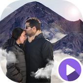 Live Mountain Photo Frames Photo Frame Video Maker icon