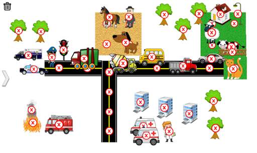 My Town 🏡🏤 City Game 🚑🚌🚜 screenshot 3