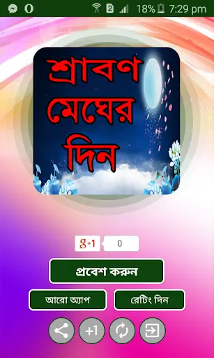 শ্রাবণ মেঘের দিন বাংলা উপন্যাস - Bangla uponnas screenshot 2