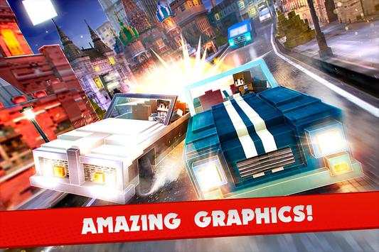 Blocky Car Driving Simulator screenshot 3