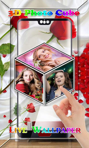3D Photo Cube Live Wallpaper screenshot 7