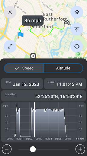 Speed Tracker. GPS Speedometer screenshot 6