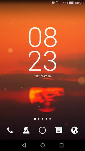 Sunset Live Wallpaper 3 تصوير الشاشة