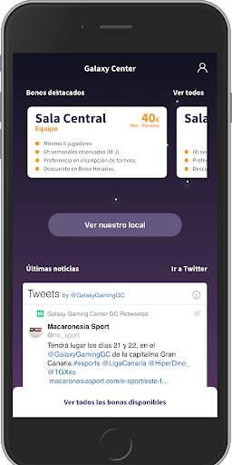 Galaxy Gaming Center App screenshot 3