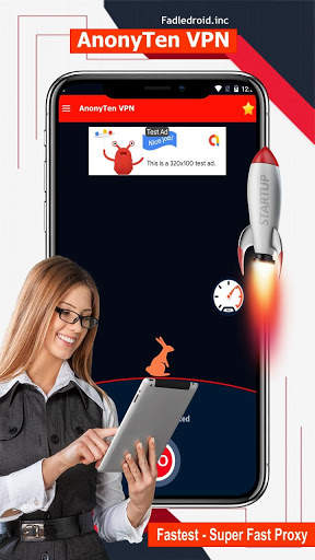 AnonyTen VPN - Free VPN, Change IP & Fastest screenshot 1