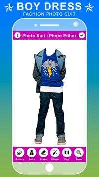Boy Dresses Photo Editor screenshot 3