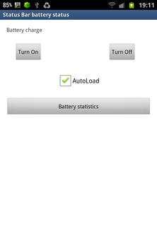 Status Bar Battery Status screenshot 2