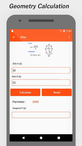 Geometry Formula Calculation скриншот 2