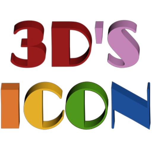 3D ICON Go launcher theme أيقونة