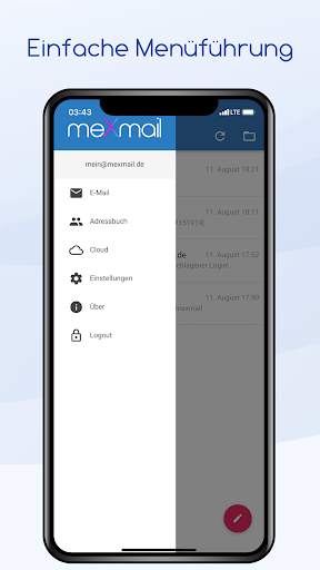 mexmail mail & cloud app screenshot 1