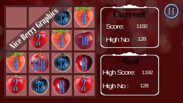 2048 Berry Edition screenshot 4