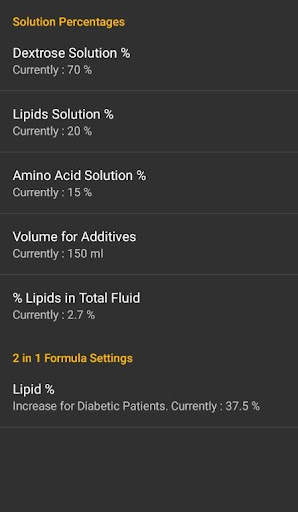 Mobile TPN Calculator screenshot 5