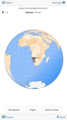 World country and flag quiz Mx screenshot 4