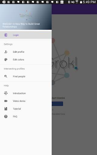 WeGrok!--A New Way to Build Lasting Relationships screenshot 2