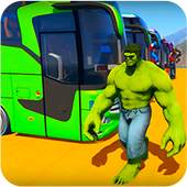 Superheroes Bus Stunts Racing 1.4