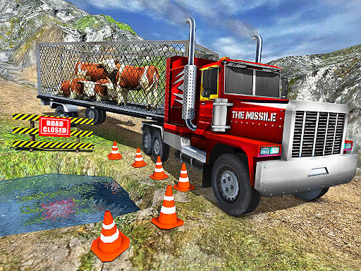 Farm Animal Truck Driver Game screenshot 8