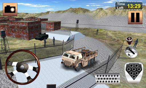 Army Cargo Truck - Army Truck Driving Simulator 3D screenshot 4