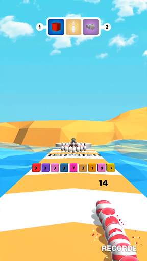 Knock Worms 3D स्क्रीनशॉट 6