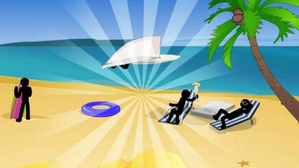 Stickman Death Beach screenshot 6
