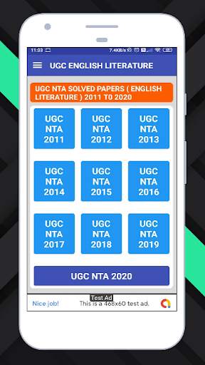 UGC NET ENGLISH LITERATURE PAPER-2 ( NET/JRF/SET) 3 تصوير الشاشة