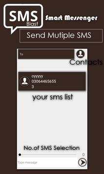 SMS Blast, Text Blast, Auto Reply SMS screenshot 1